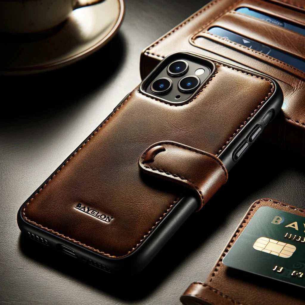 Bayelon Leather iPhone 12, 13, 14, 15 Series Cases: Design, Durability, and Functionality - Bayelon