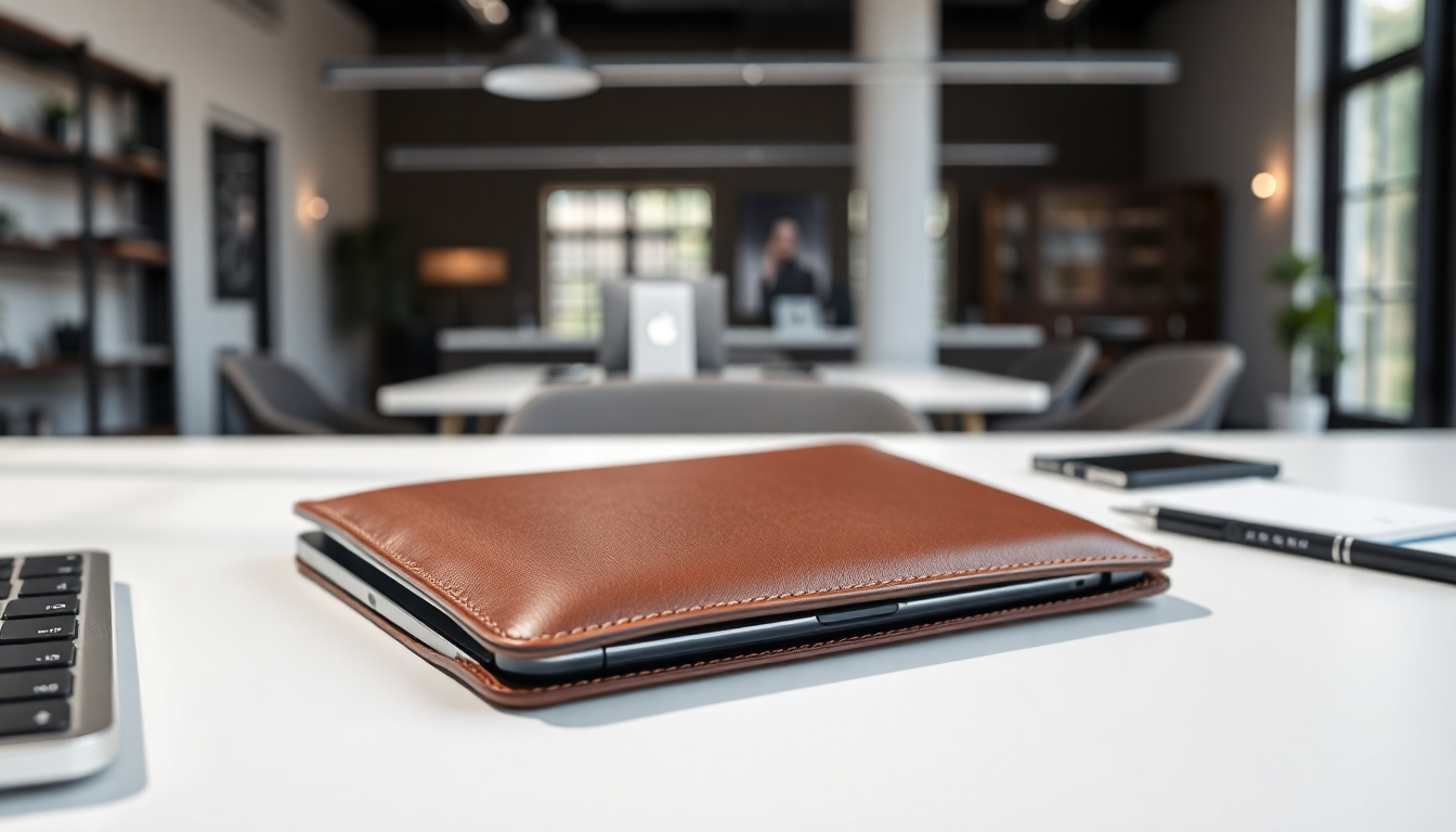 Elevate Your Tech Style with Bayelon's Premium Leather Accessories