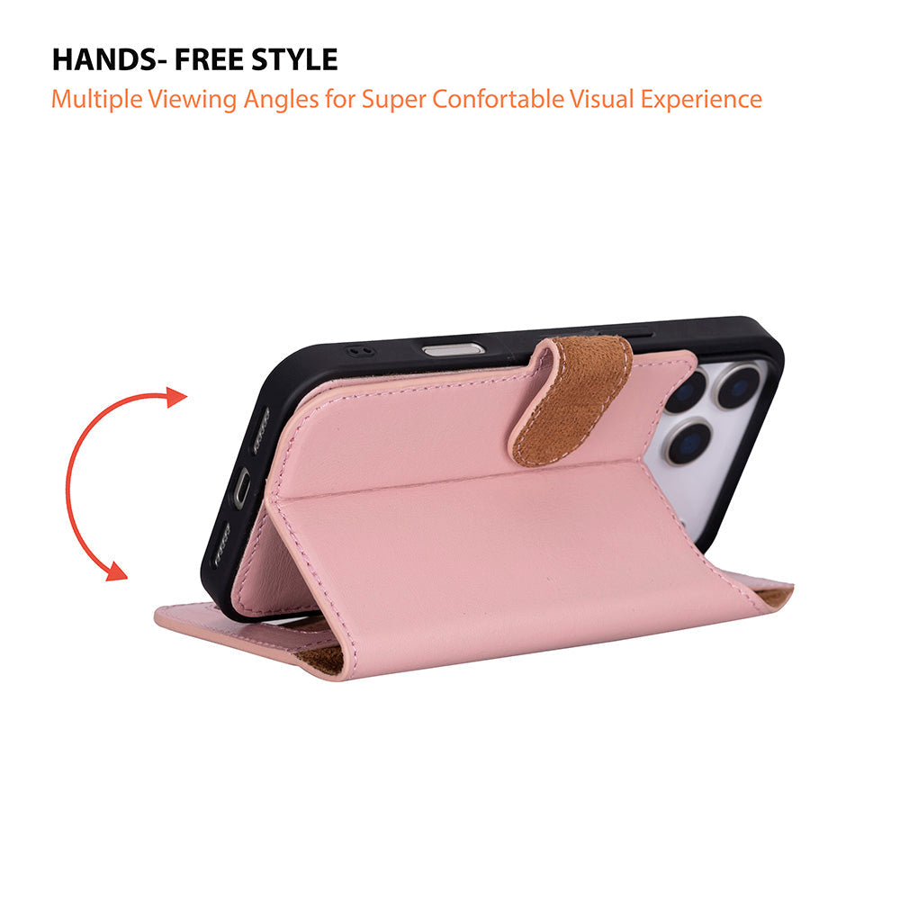 UnBranded Magic iPhone 17 Pro Max Leather Detachable Wallet Case
