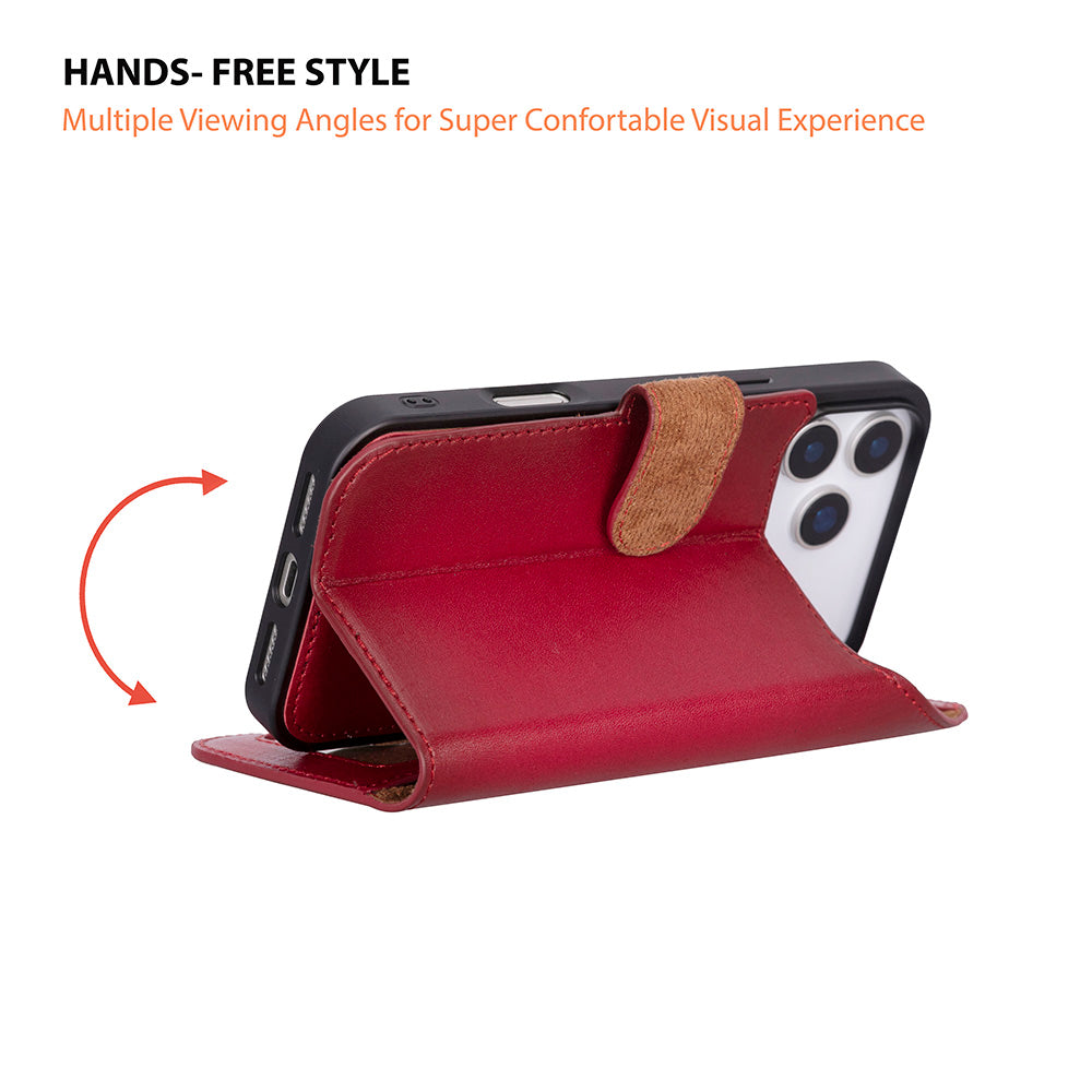 Bouletta Magic iPhone 17 Pro Max Detachable Leather Wallet Case