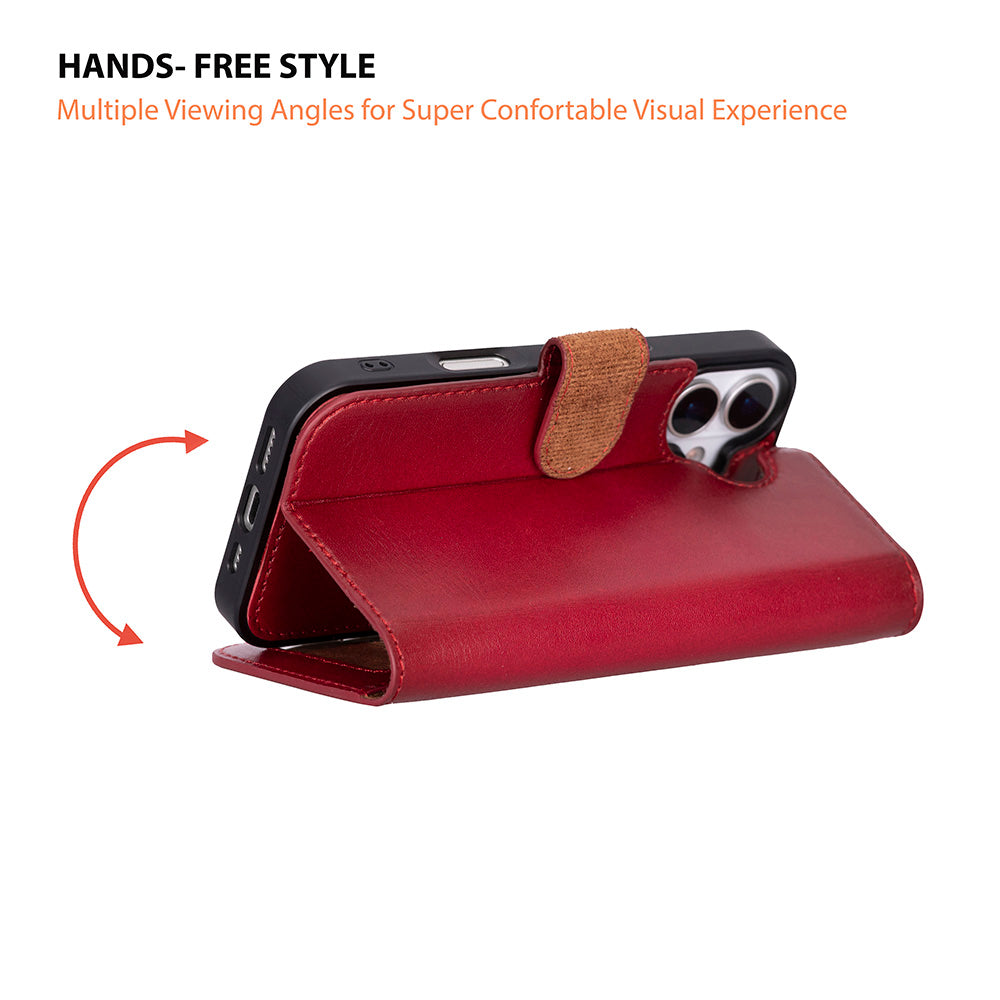 Bouletta Magic iPhone 17 Detachable Leather Wallet Case