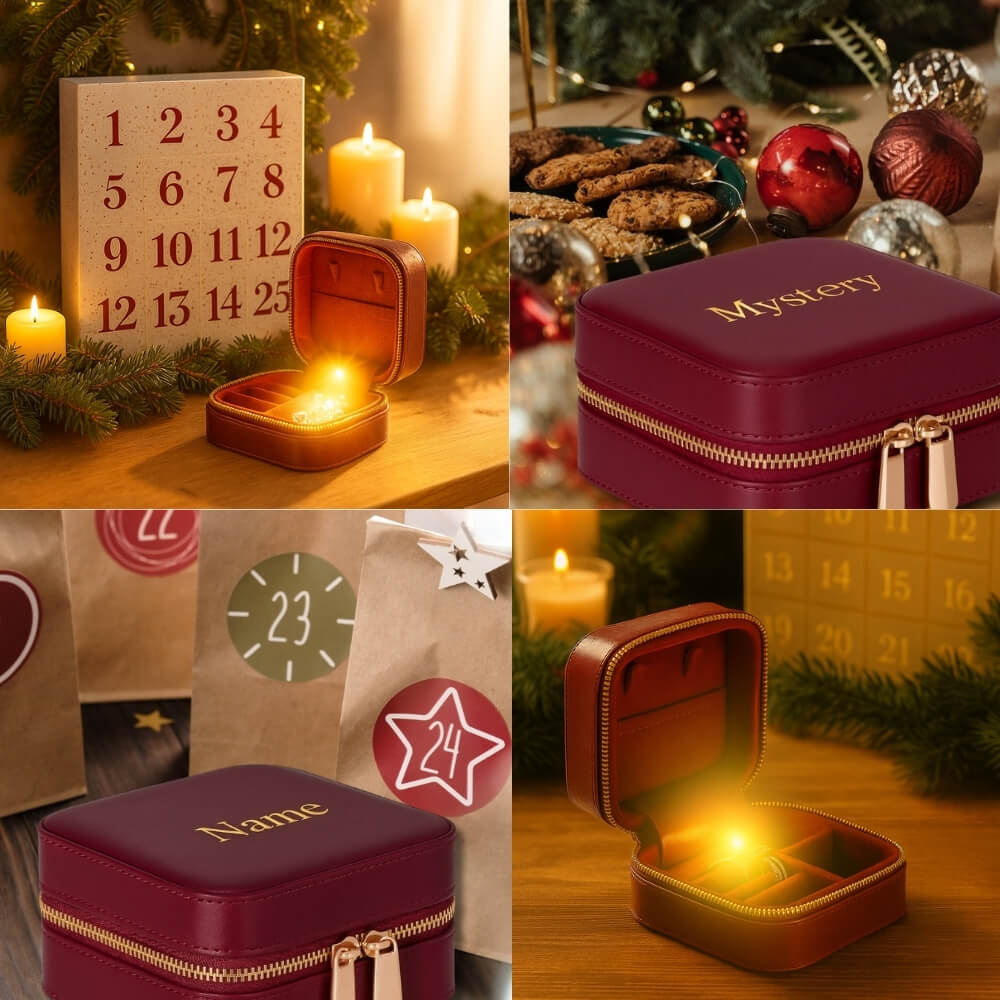 UnBranded Mystery Box, Luxurious Advent Surprise, 12 surprise pieces of 925 Sterling Silver jewelry