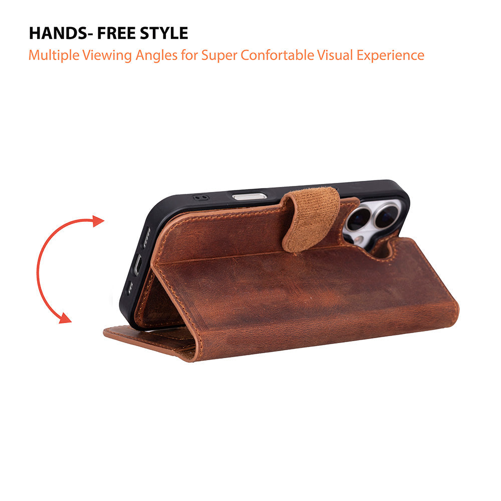 Bouletta Magic iPhone 17 Detachable Leather Wallet Case