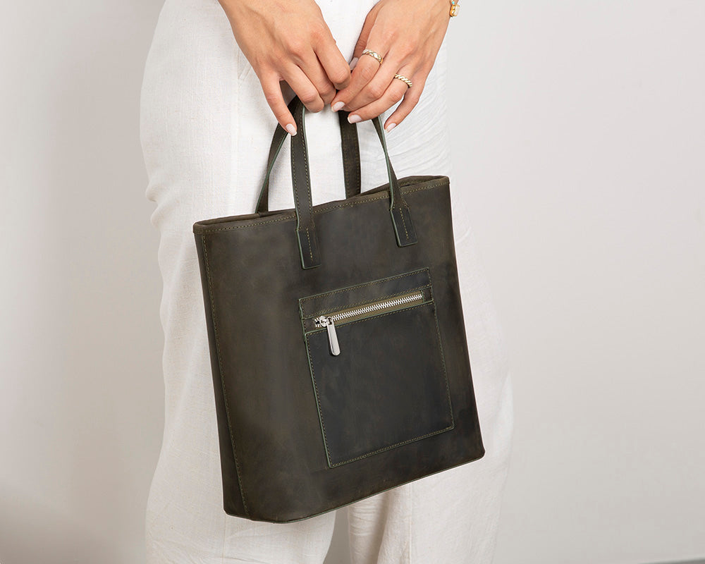 UnBranded Valetto Leather Tote Bag