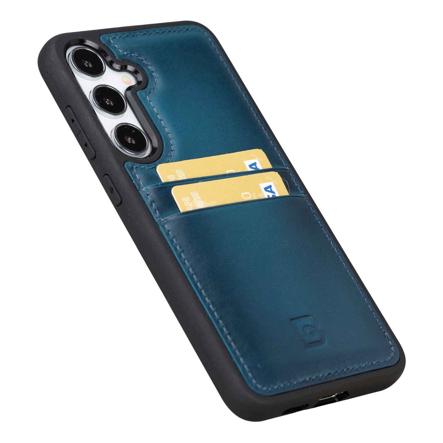 Bayelon Flex Cover Leather Case for Samsung Galaxy S24 Ultra with Card Holder
