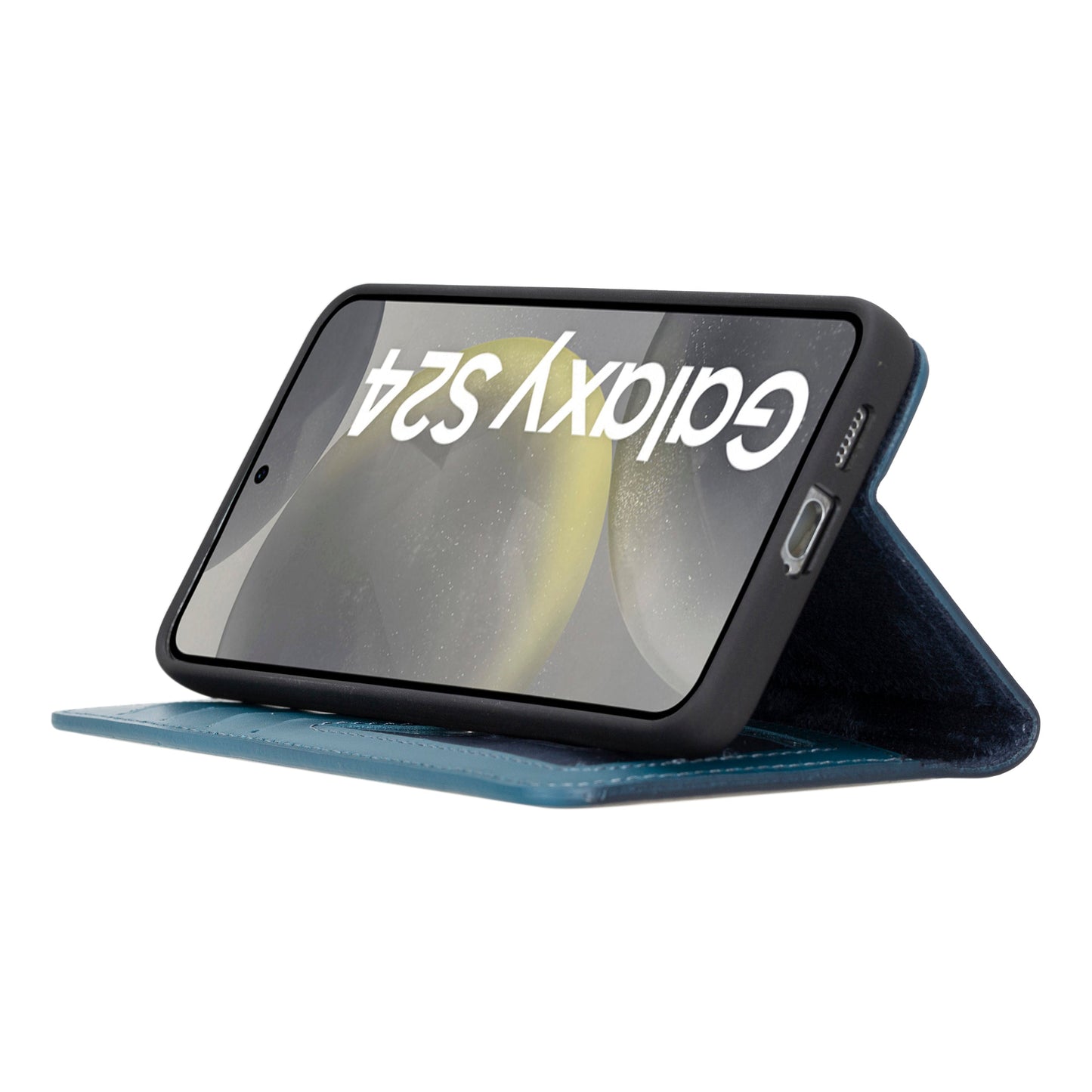 Bayelon Magic Detachable Leather Wallet Case for Samsung Galaxy S24