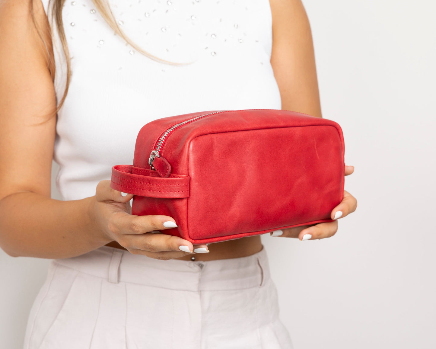 UnBranded Biel Leather Dopp Kit