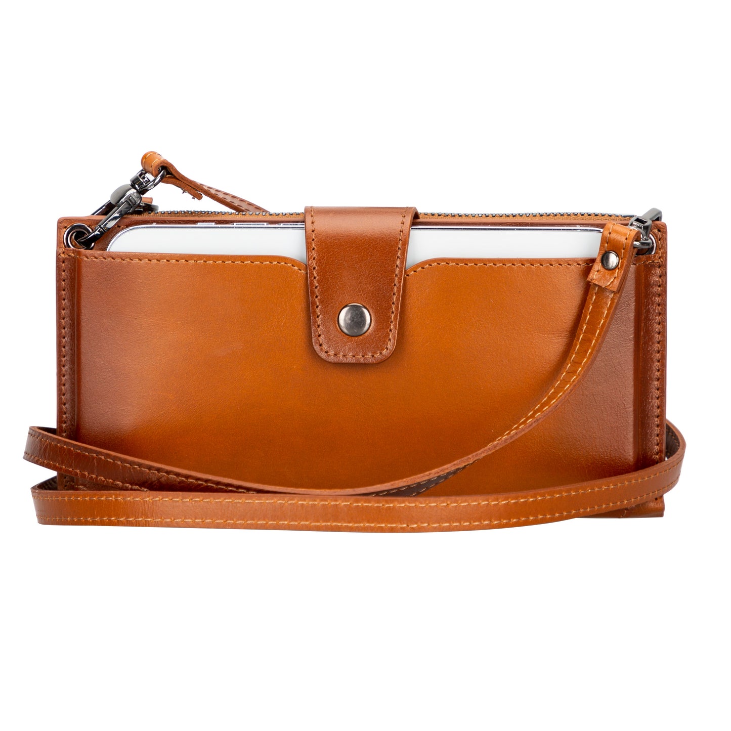 Bayelon Nexora Strap Leather Wallet for Modern Women