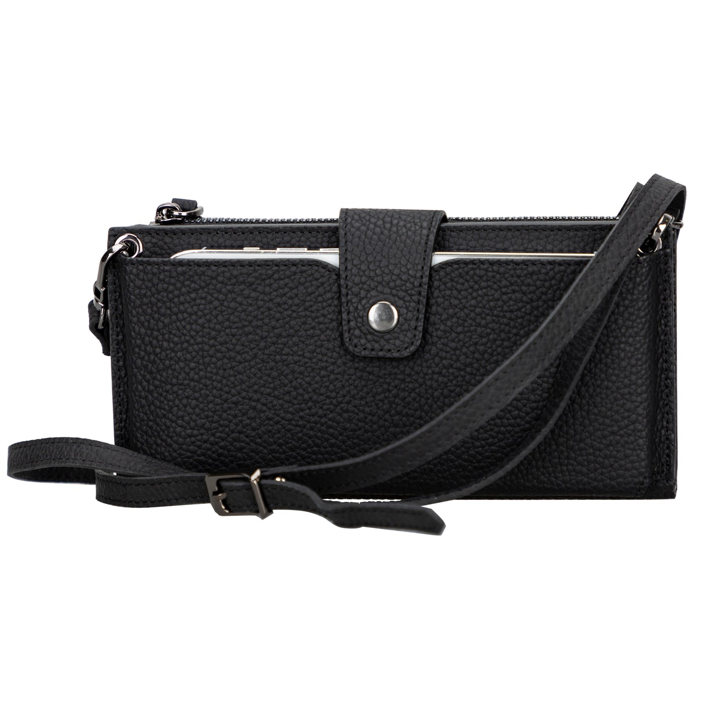 Bayelon Nexora Strap Leather Wallet for Modern Women