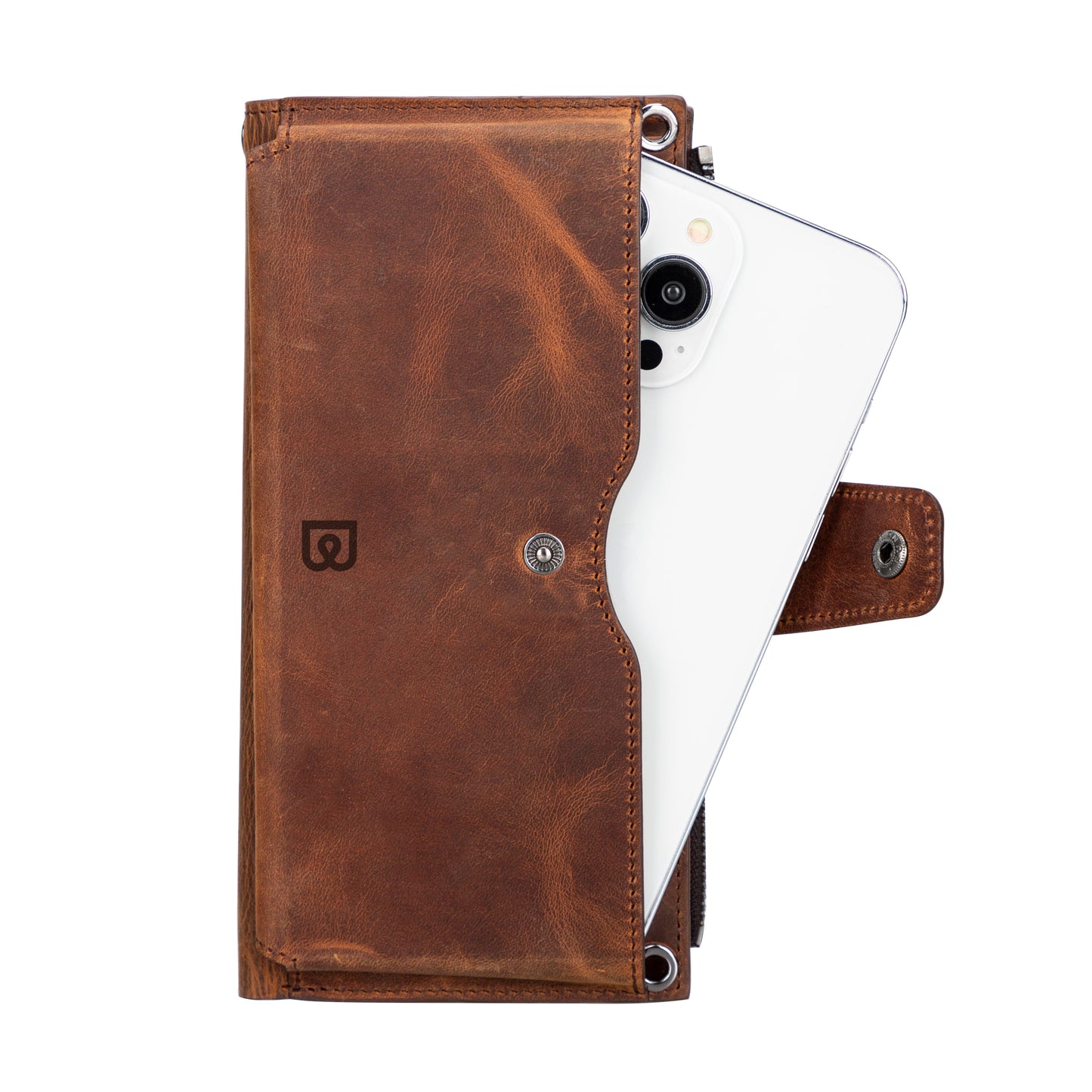 Bayelon Nexora Strap Leather Wallet for Modern Women