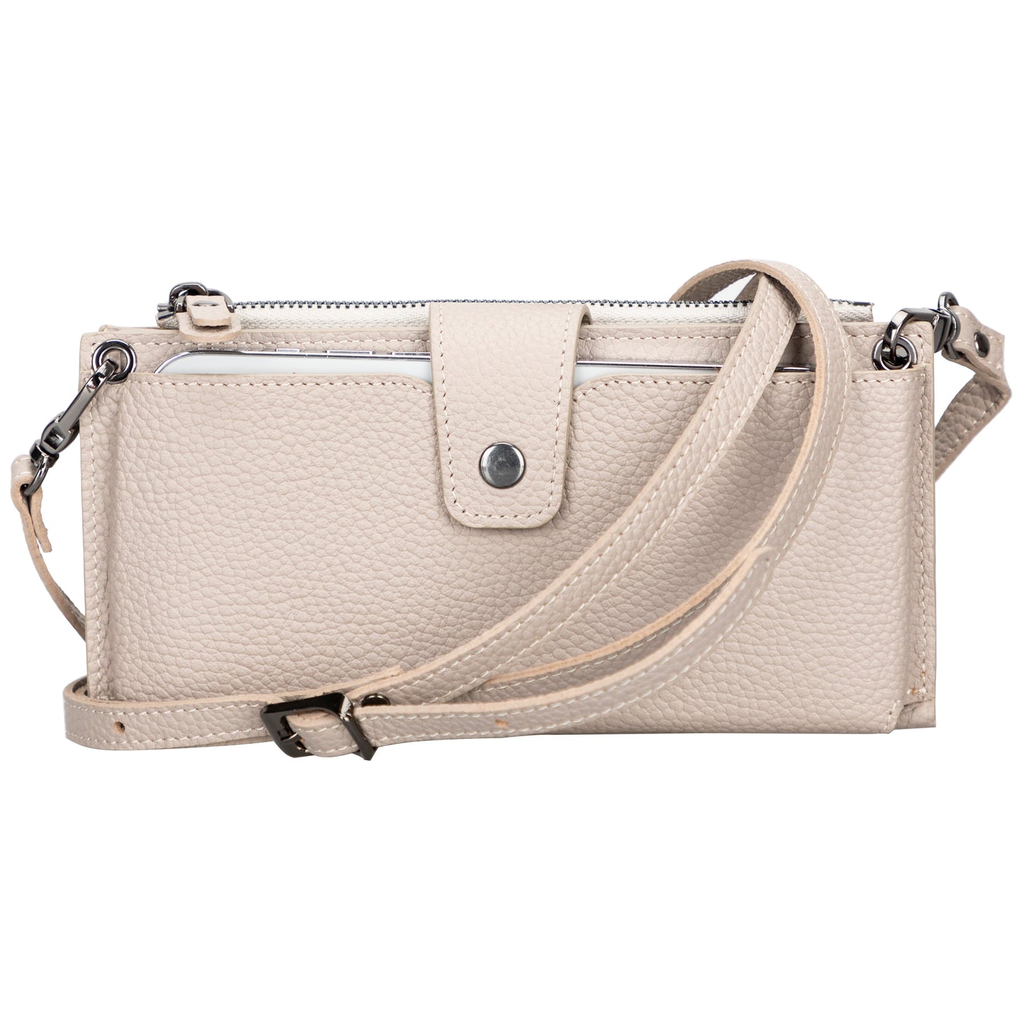 Bayelon Nexora Strap Leather Wallet for Modern Women