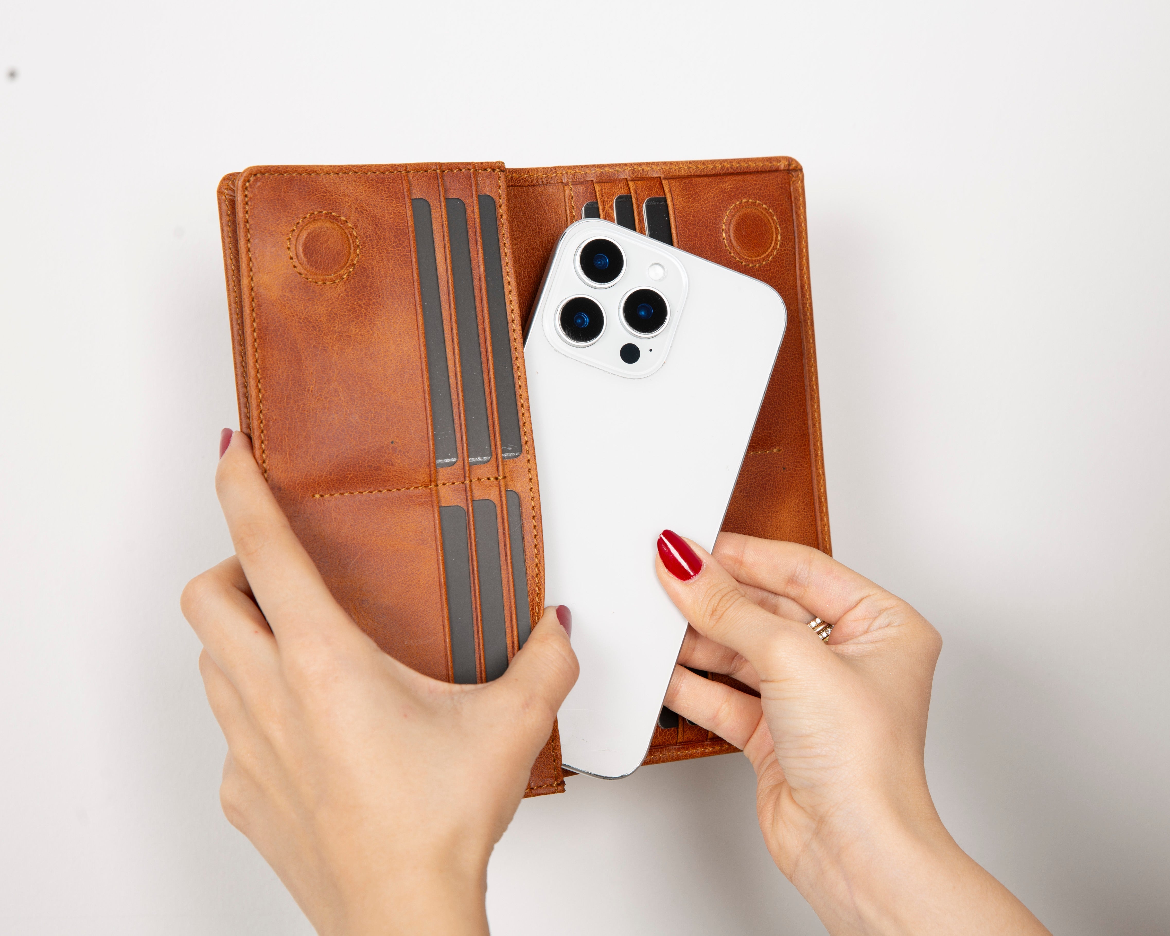 UnBranded Aura Leather Universal Wallet