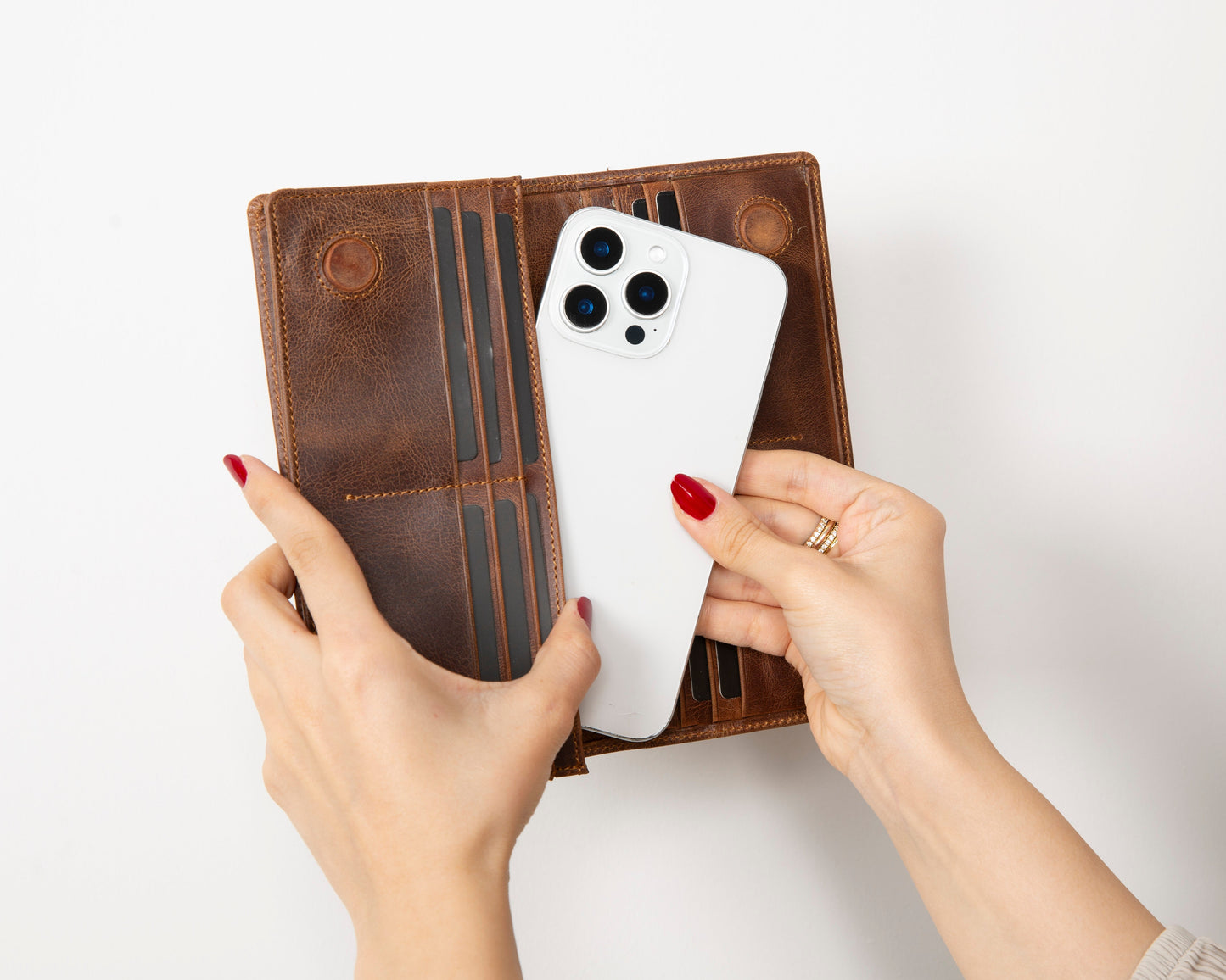 UnBranded Aura Leather Universal Wallet