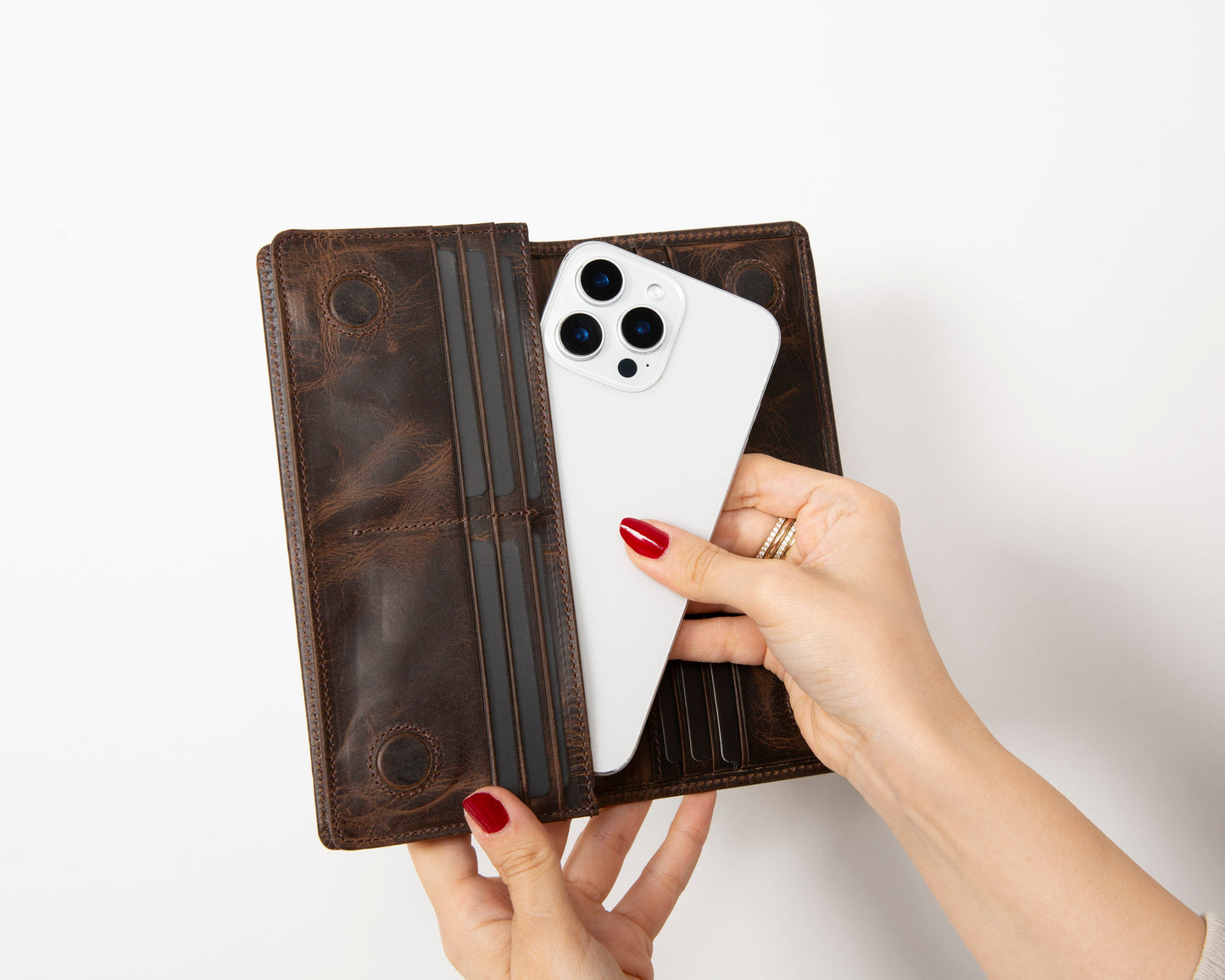 UnBranded Aura Leather Universal Wallet