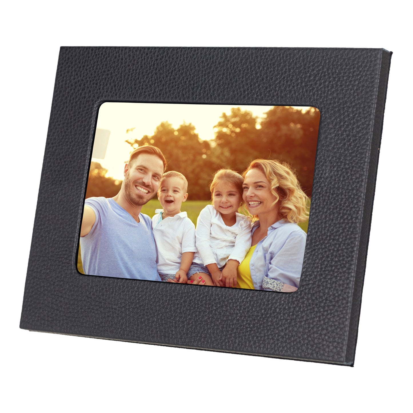 Bayelon Live Leather Photo Frame - Handcrafted Elegance