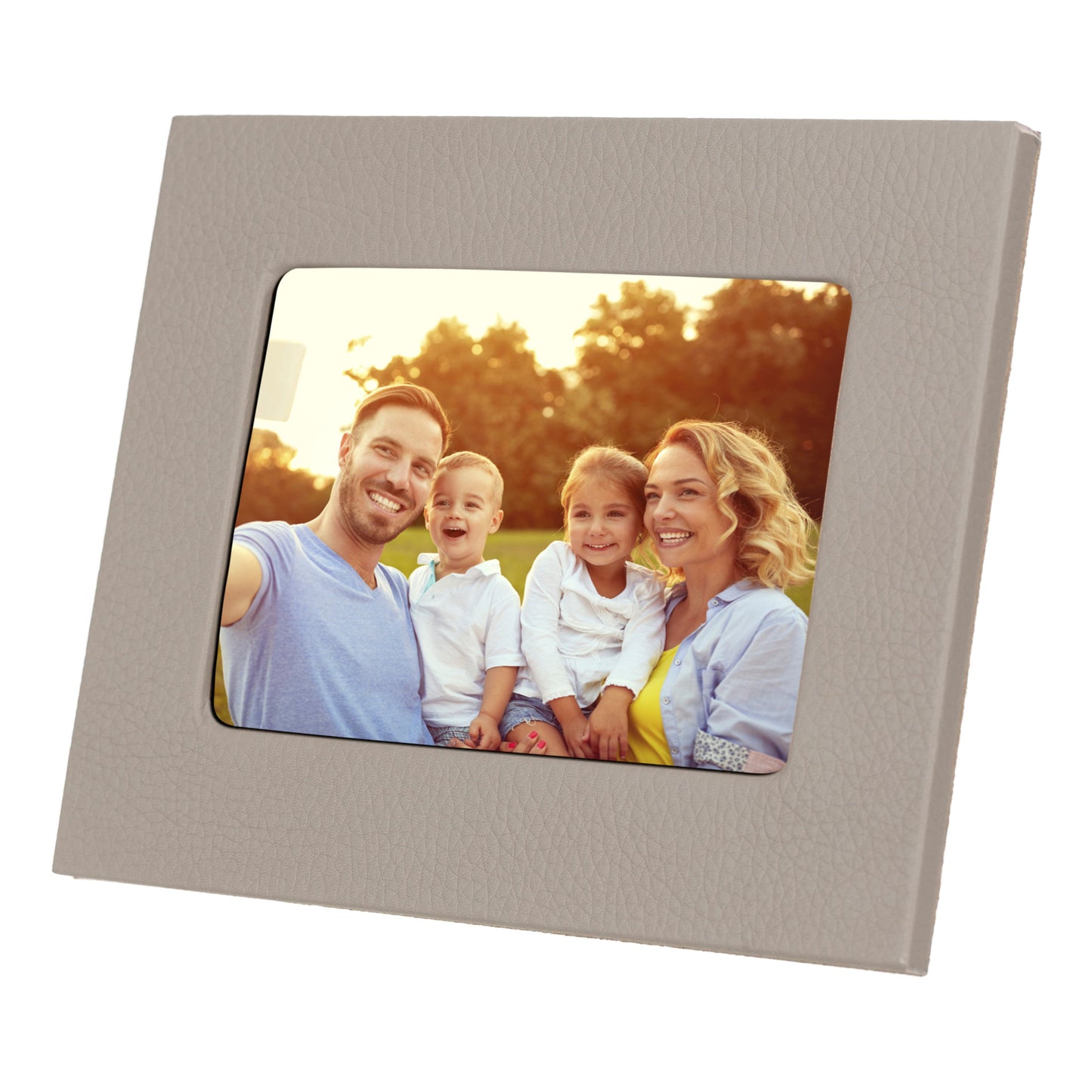 Bayelon Live Leather Photo Frame - Handcrafted Elegance