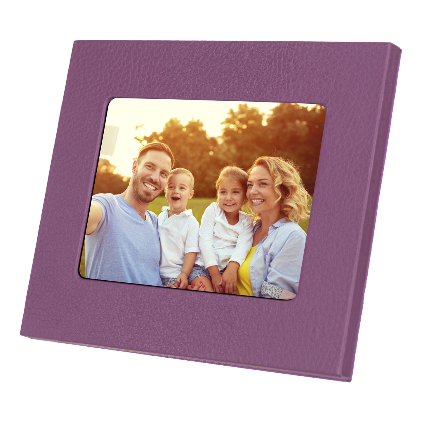 Bayelon Live Leather Photo Frame - Handcrafted Elegance