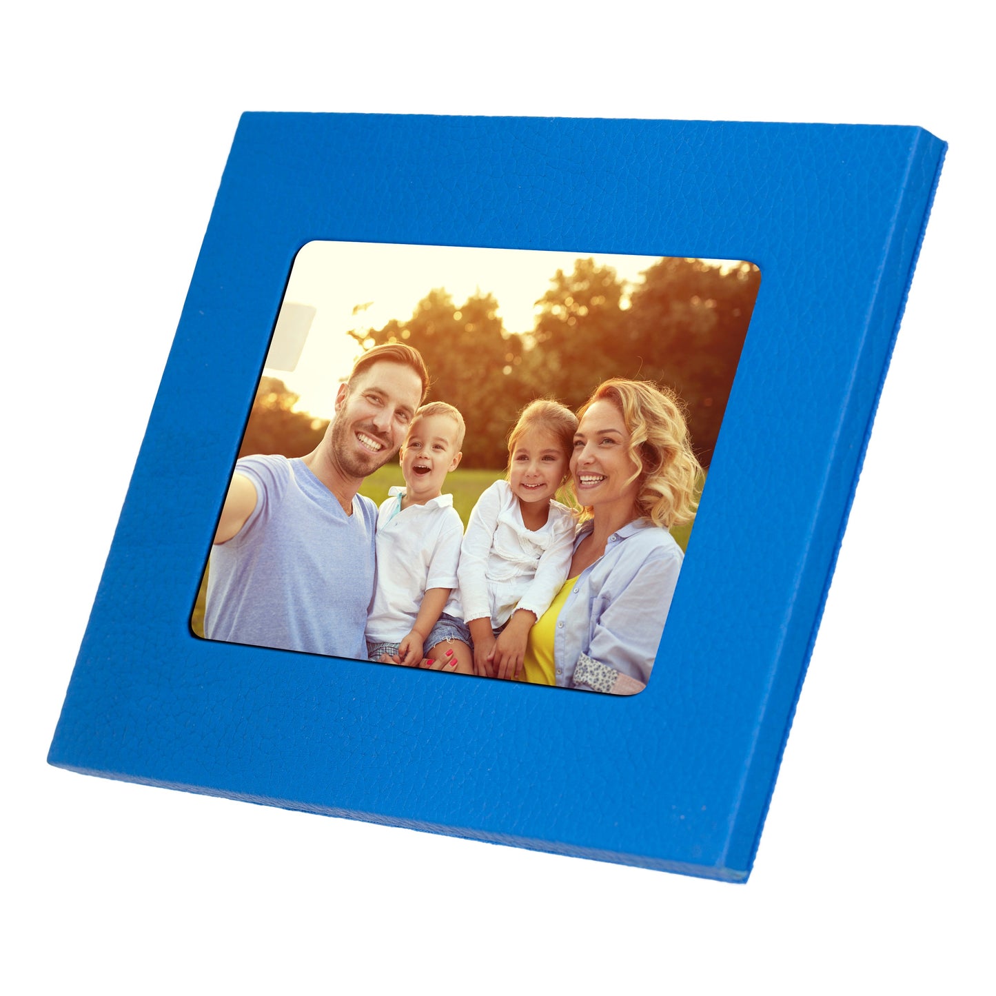 Bayelon Live Leather Photo Frame - Handcrafted Elegance