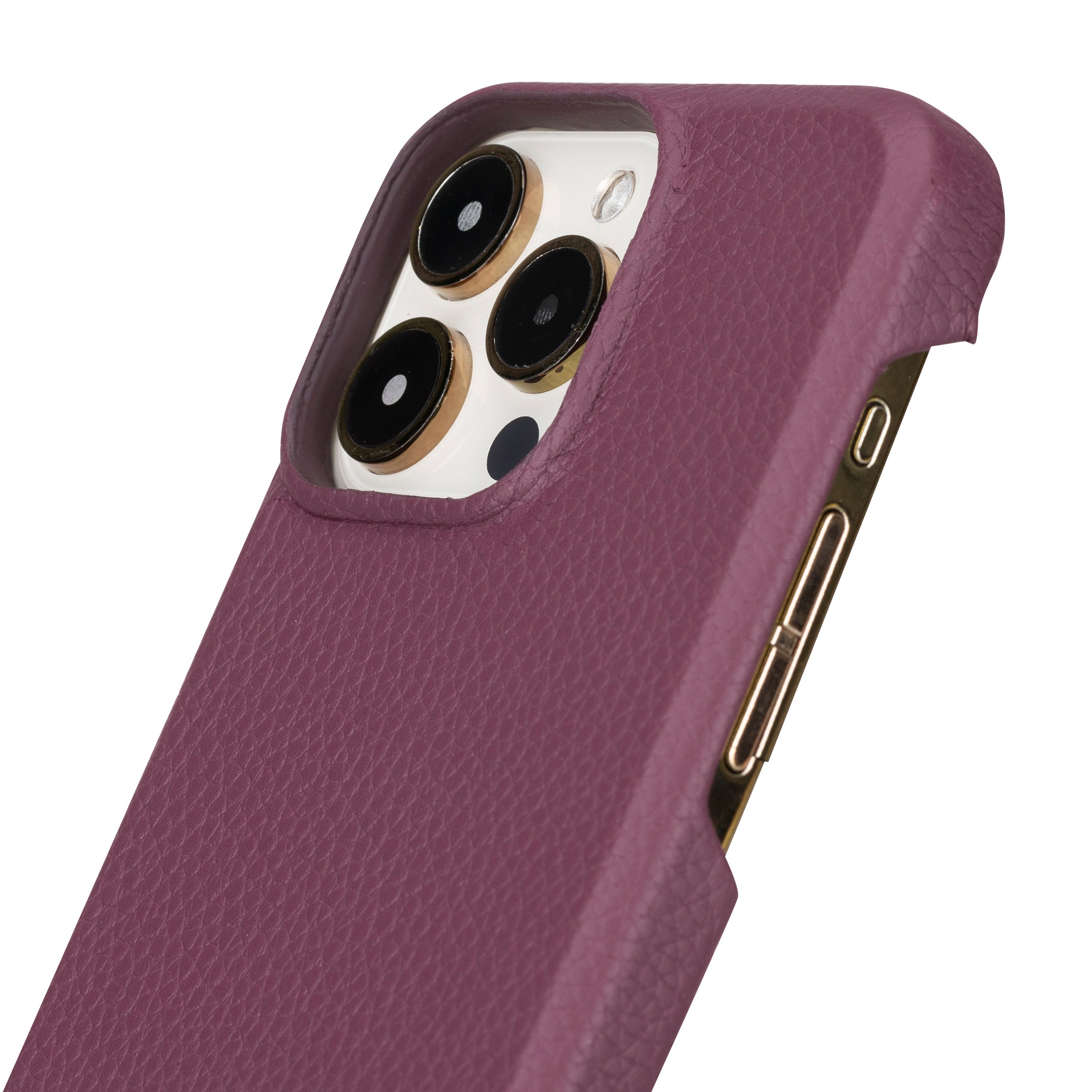 Bayelon F360 Genuine Leather Case for iPhone 15 Pro Max