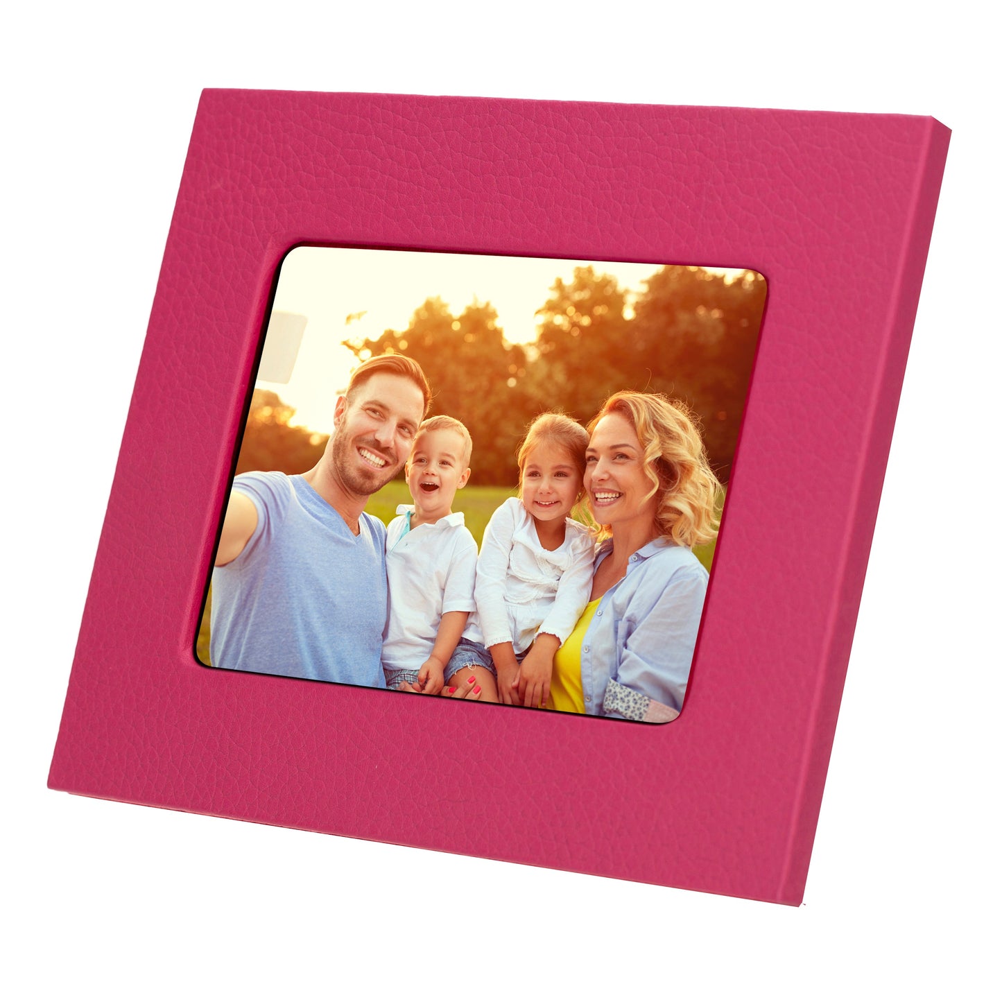 Bayelon Live Leather Photo Frame - Handcrafted Elegance
