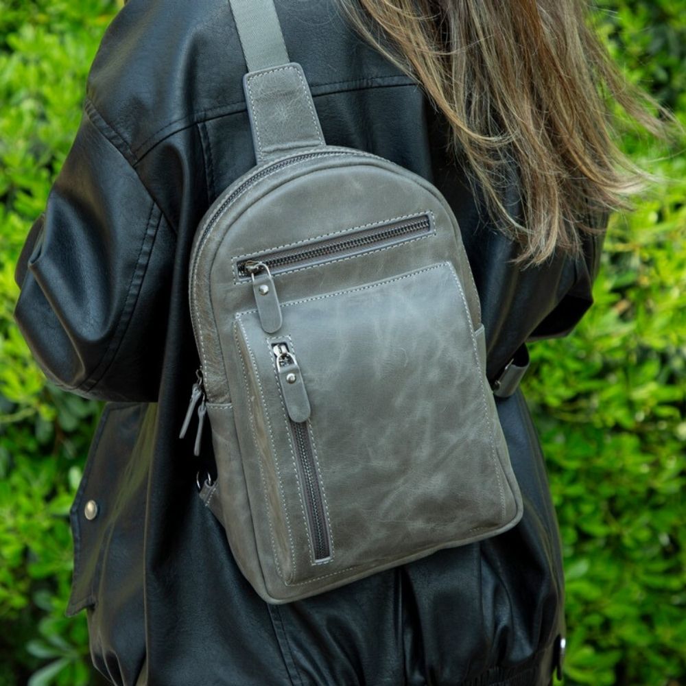 Bayelon Blake Genuine Leather Crossbody Bag