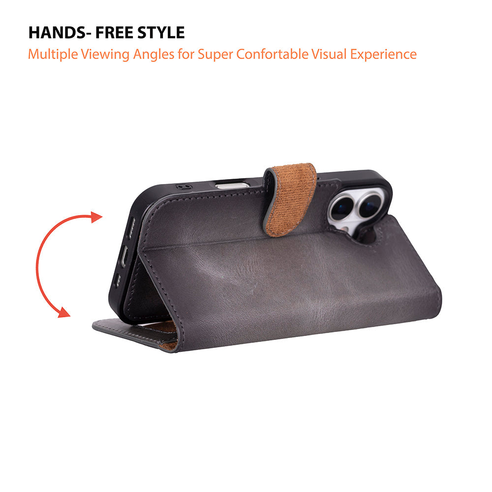 Bouletta Magic iPhone 17 Detachable Leather Wallet Case