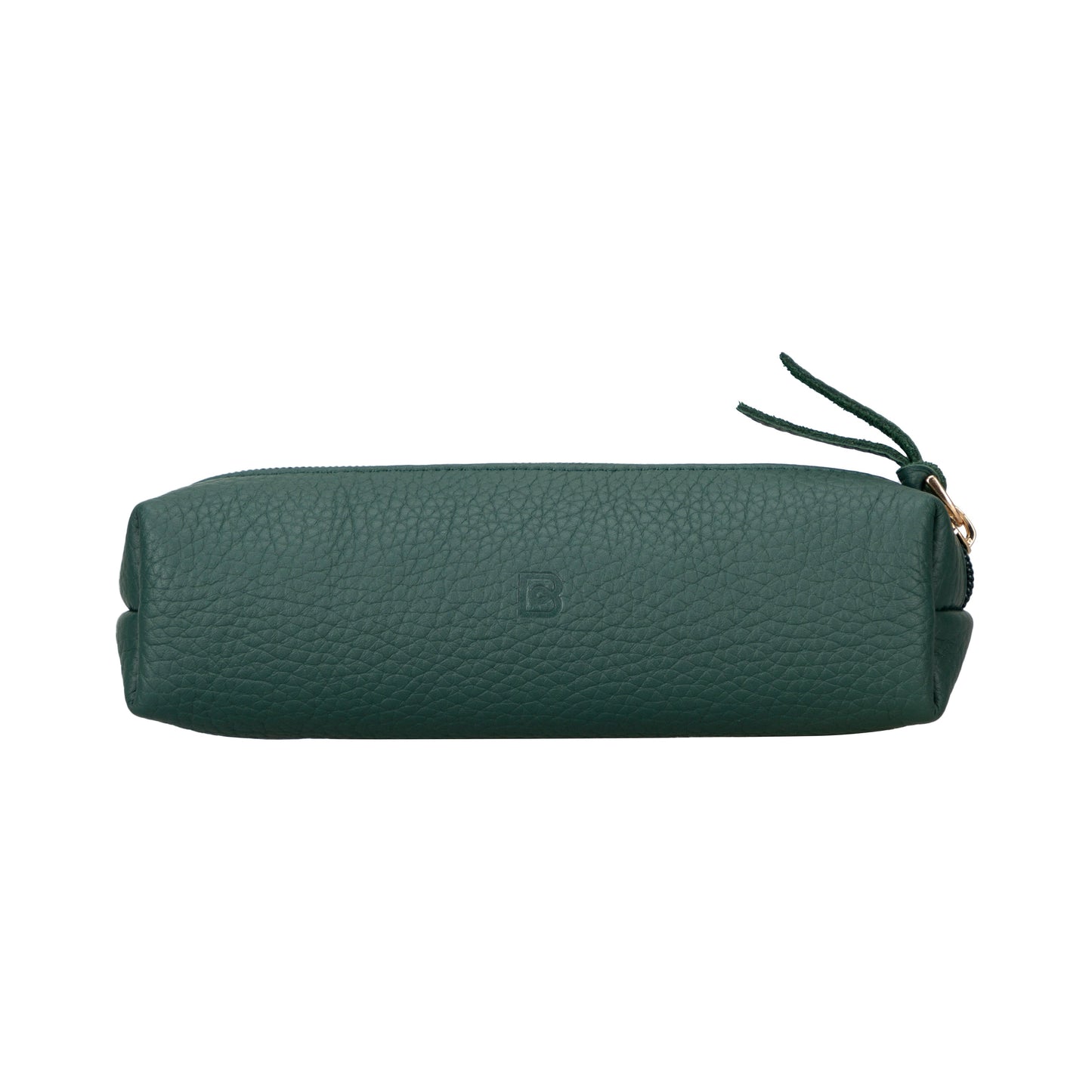 Bayelon Fortexa Genuine Leather Pencil Case Dark Green