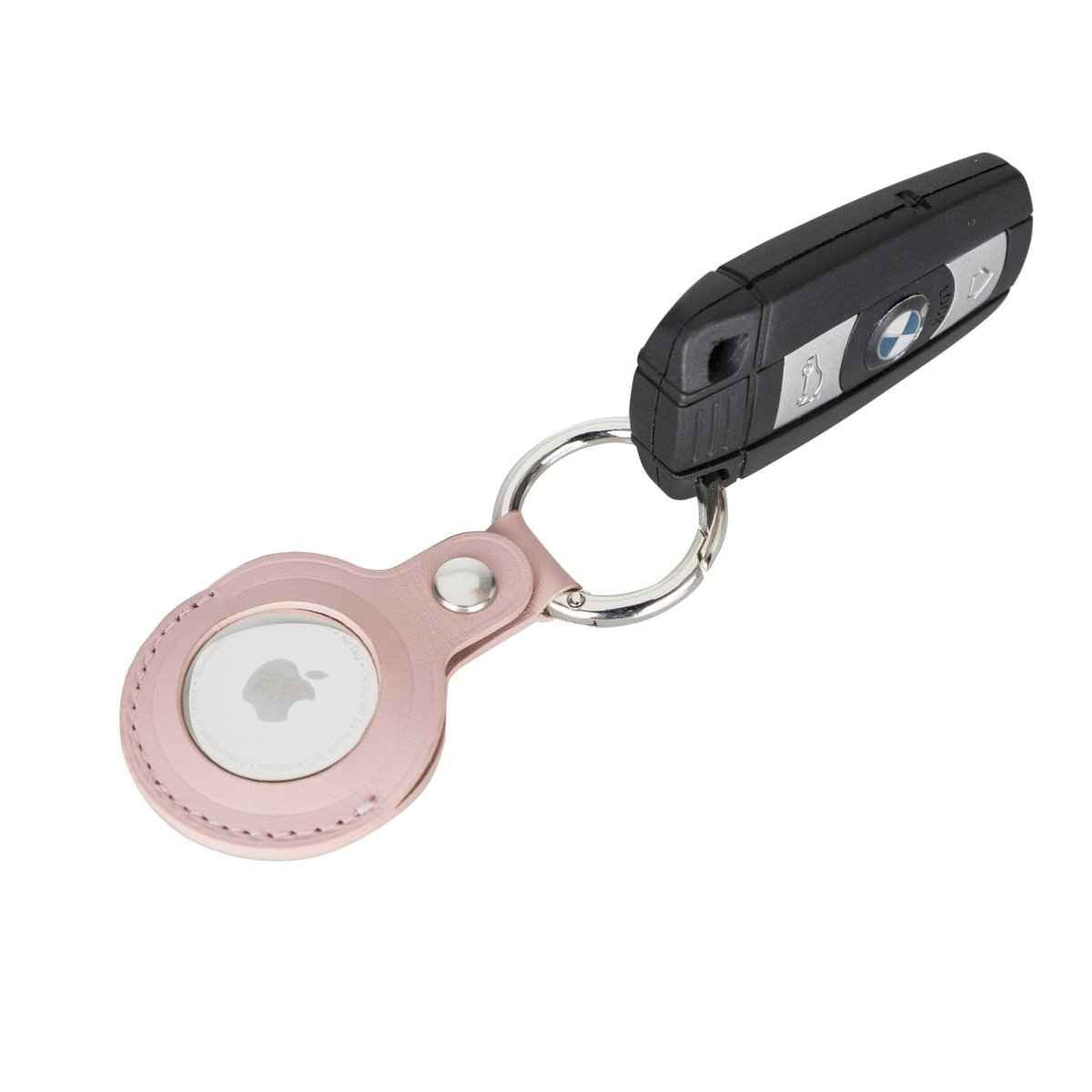Bayelon Apple Airtag Leather Keychain