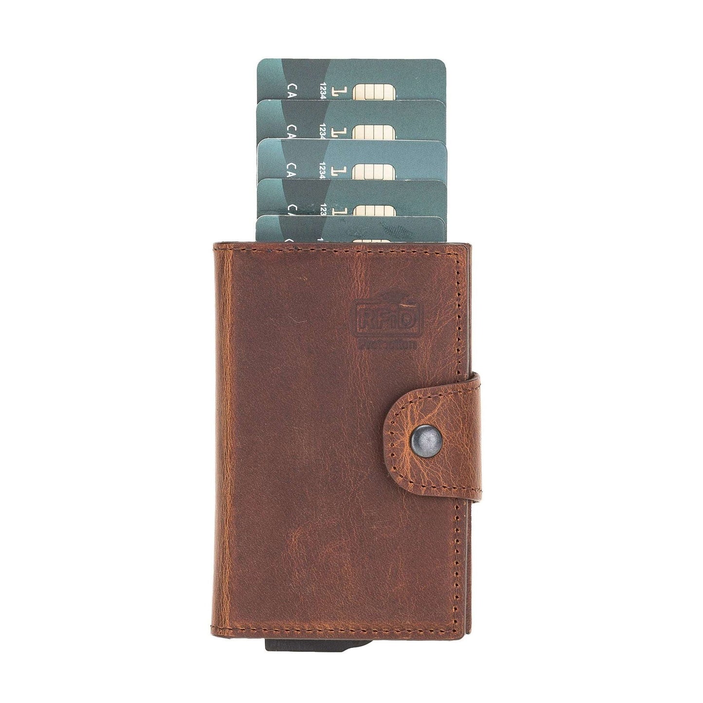 Bayelon Detachable Leather Wallet & Card Holder