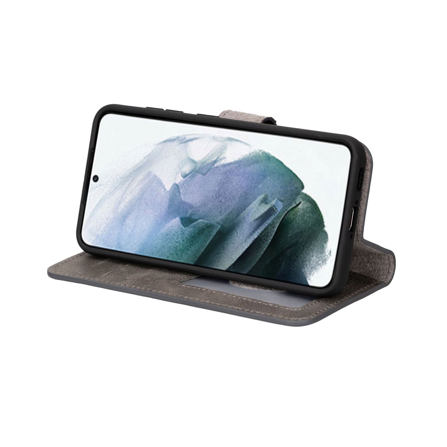 Bayelon Samsung Galaxy S23 Series Detachable Leather Wallet Case