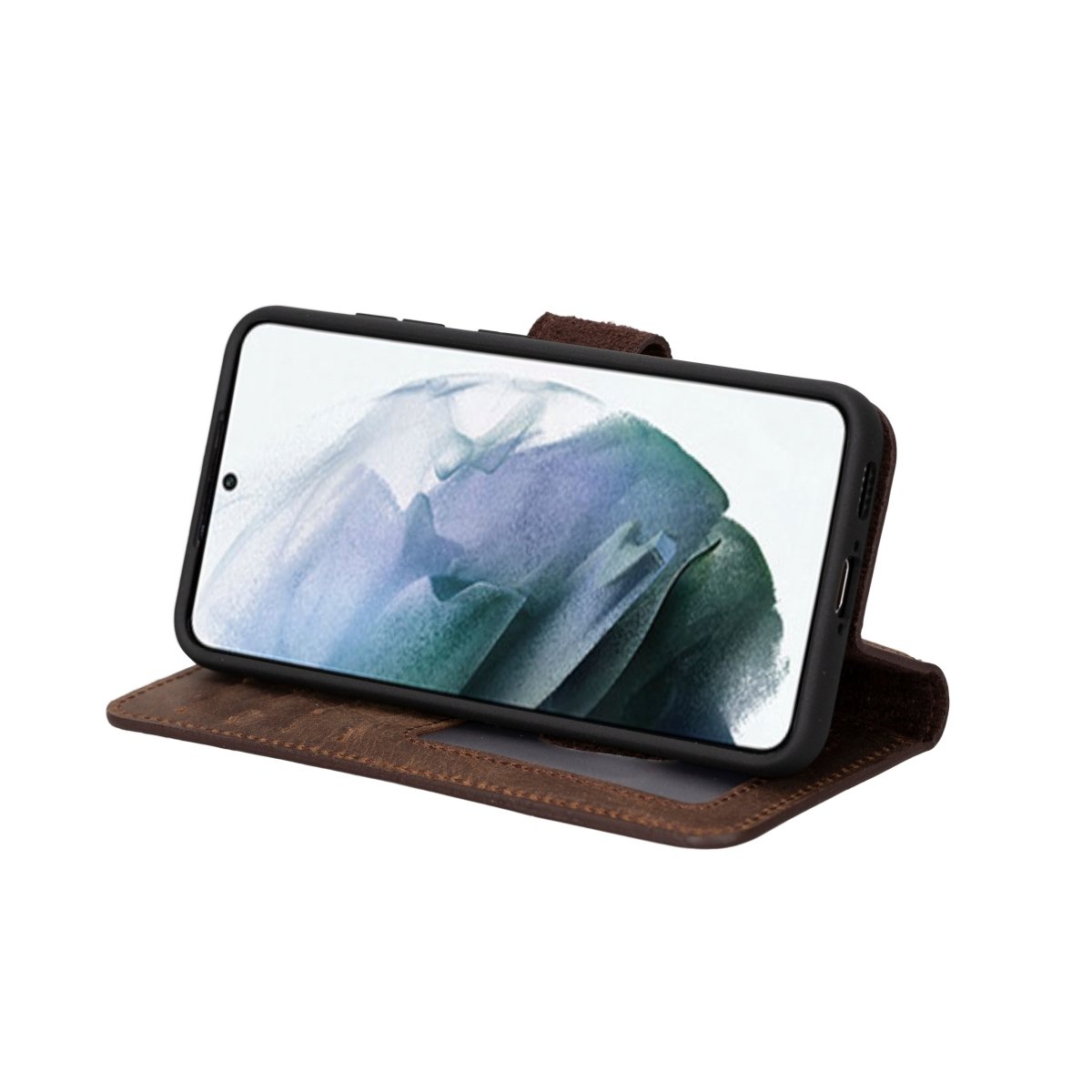 Bayelon Samsung Galaxy S24 Series Detachable Leather Wallet Case