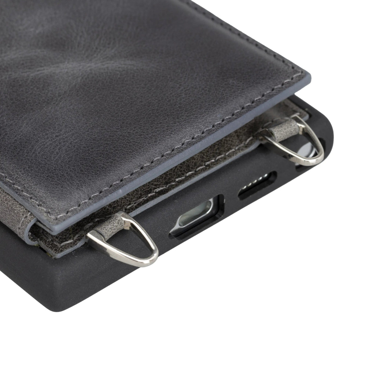 Bayelon Galaxy S24 Ultra Crossbody Leather Wallet Case