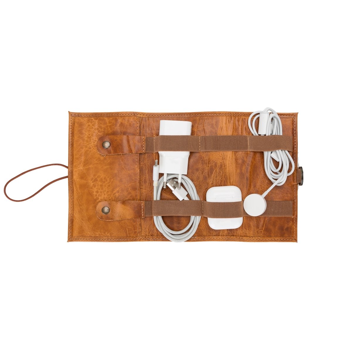 Bayelon Leather Cable Organizer