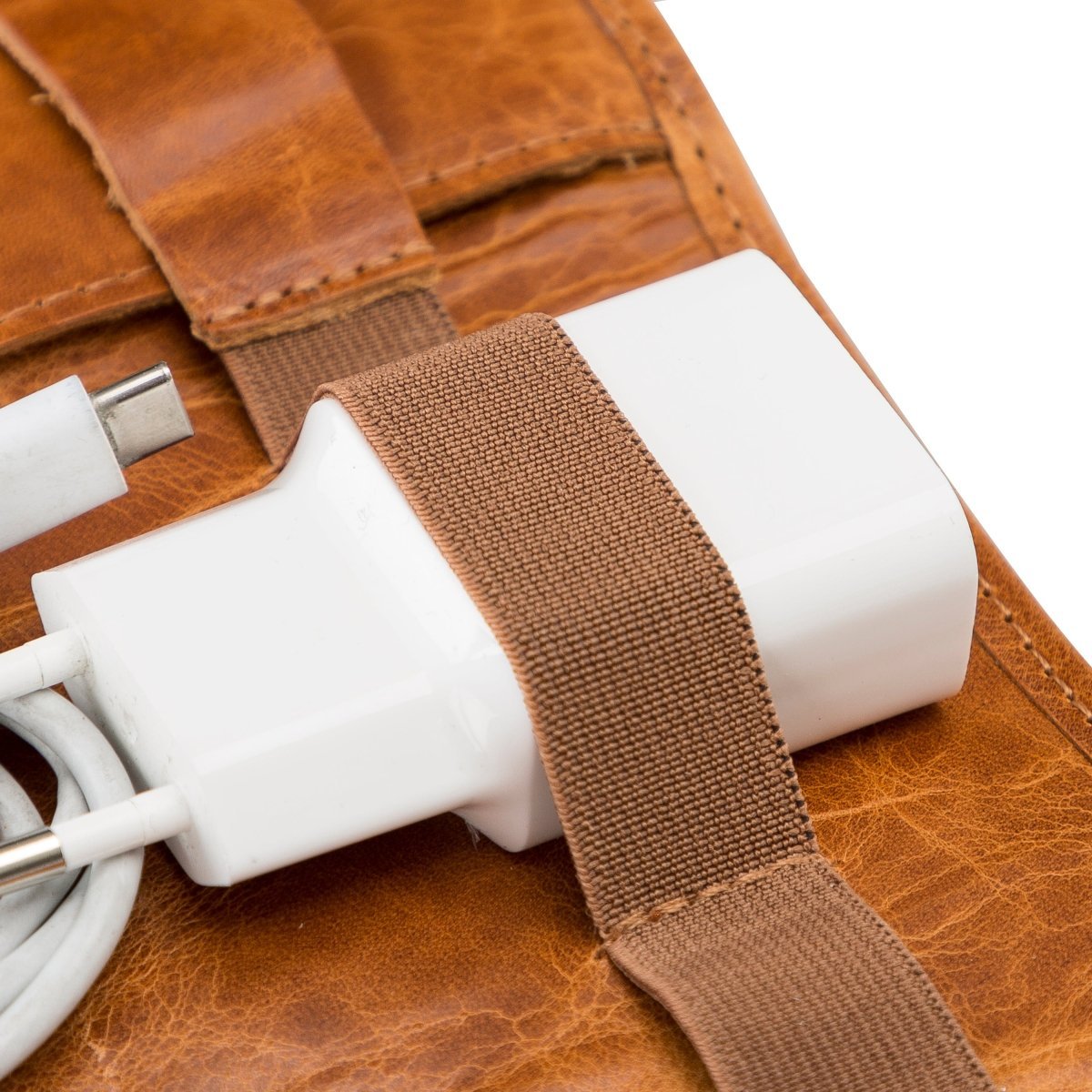 Bayelon Leather Cable Organizer
