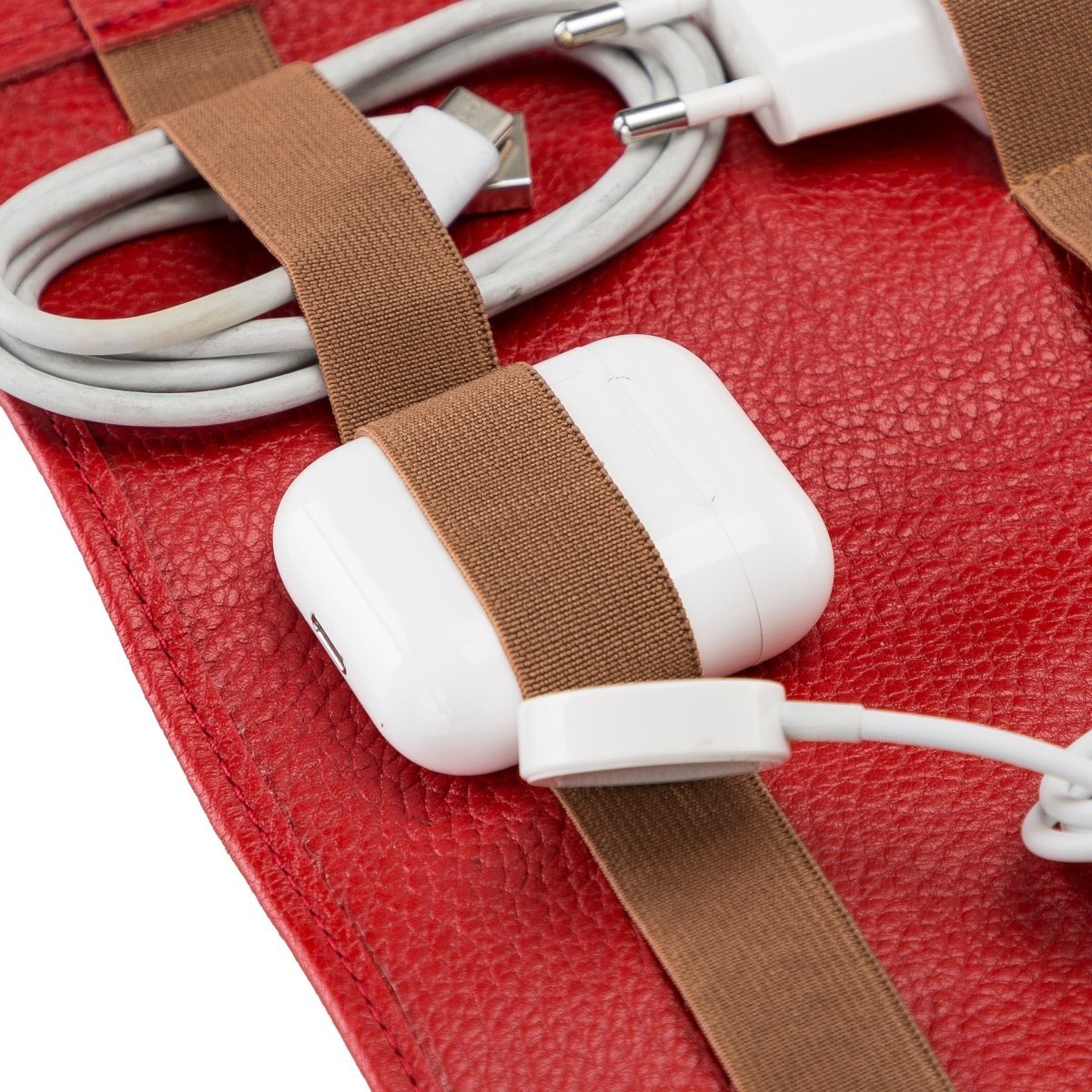 Bayelon Leather Cable Organizer