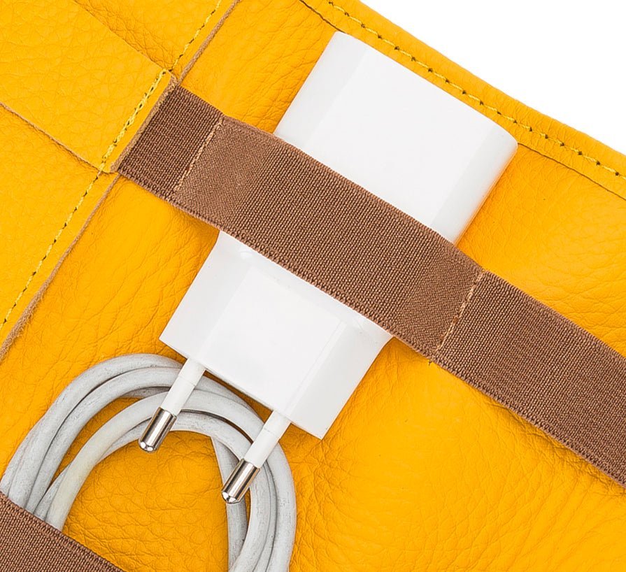 Bayelon Leather Cable Organizer