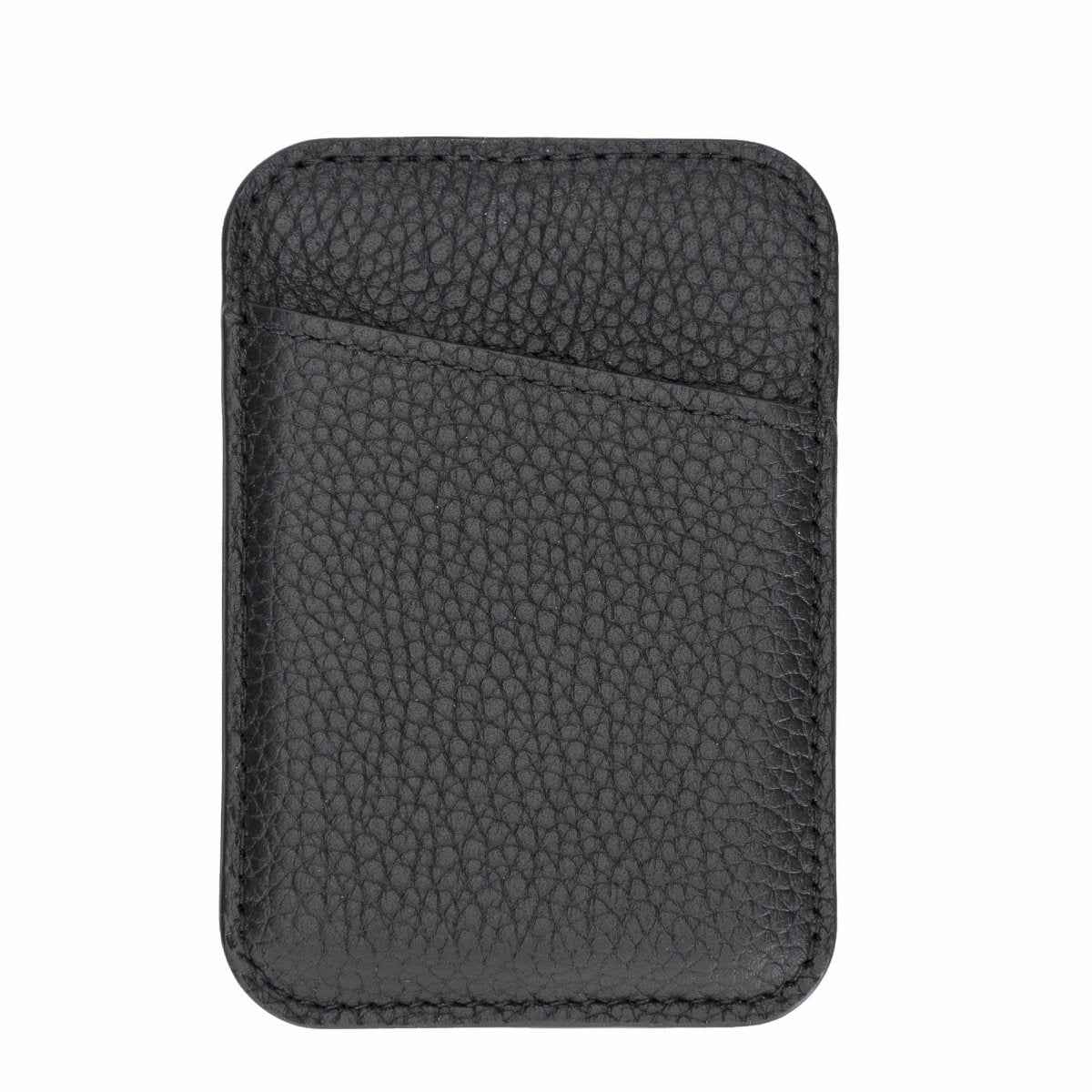 Bayelon Leather Magnetic Card Holder Compatible with iPhone 14, 13 and 12 Models