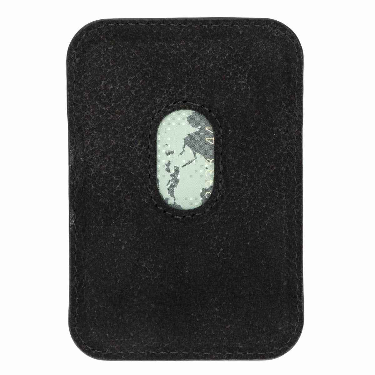 Bayelon Leather Magnetic Card Holder Compatible with iPhone 14, 13 and 12 Models