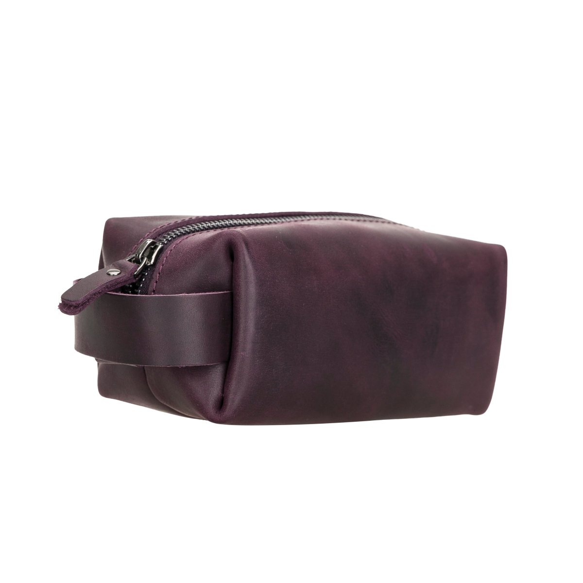 Bayelon Leather Traveler's Makeup and Toiletry Bag