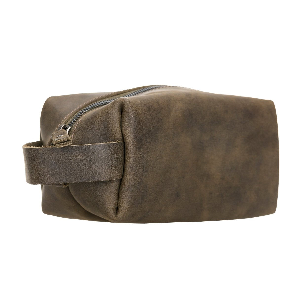 Bayelon Leather Traveler's Makeup and Toiletry Bag