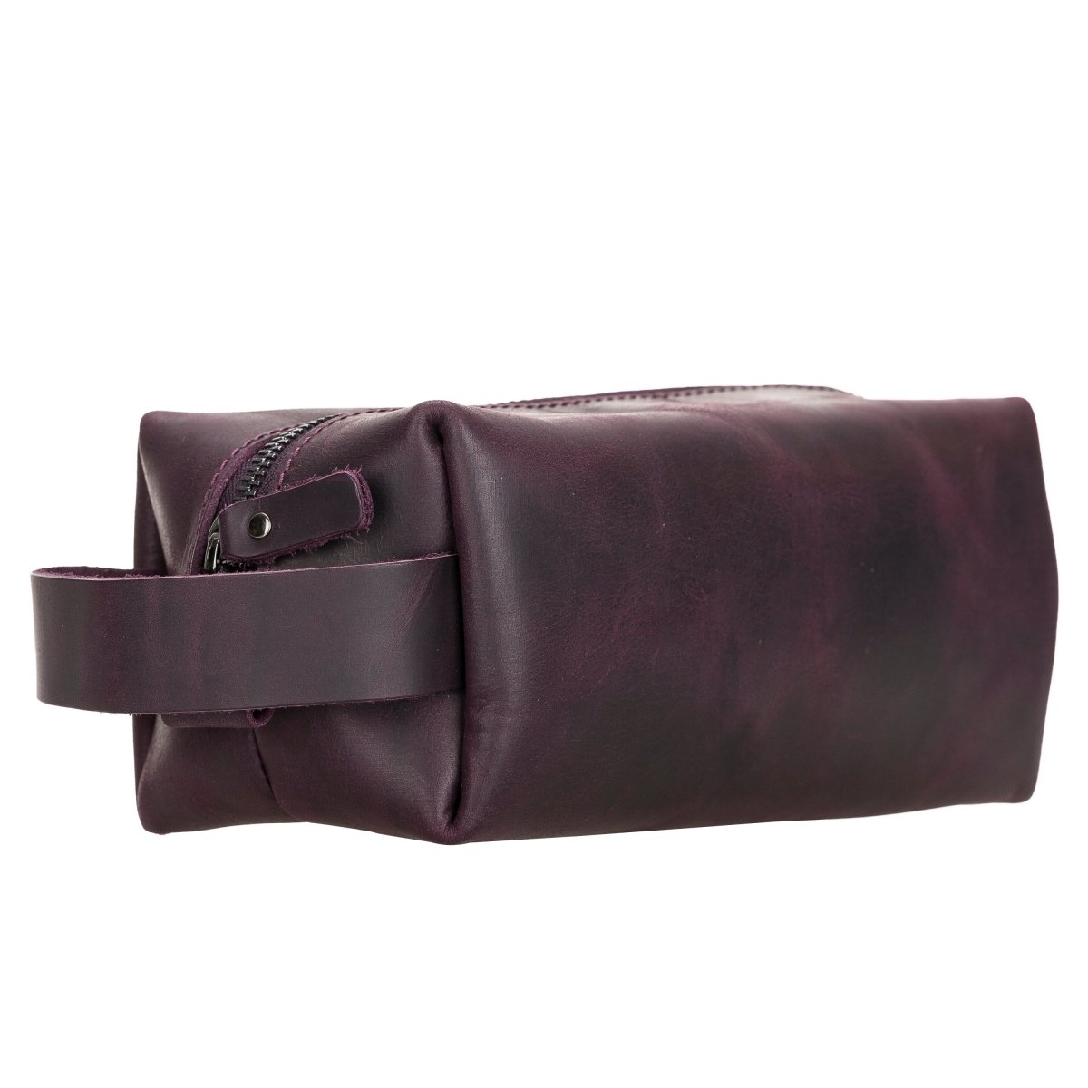 Bayelon Leather Traveler's Makeup and Toiletry Bag