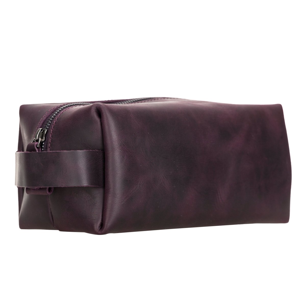 Bayelon Leather Traveler's Makeup and Toiletry Bag