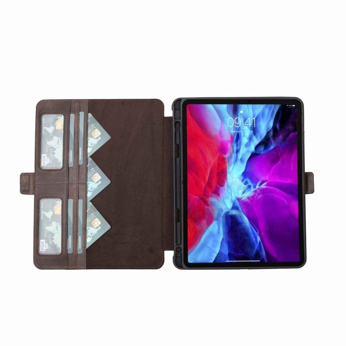 Bayelon Leather Wallet Case for iPad Pro 11 2020