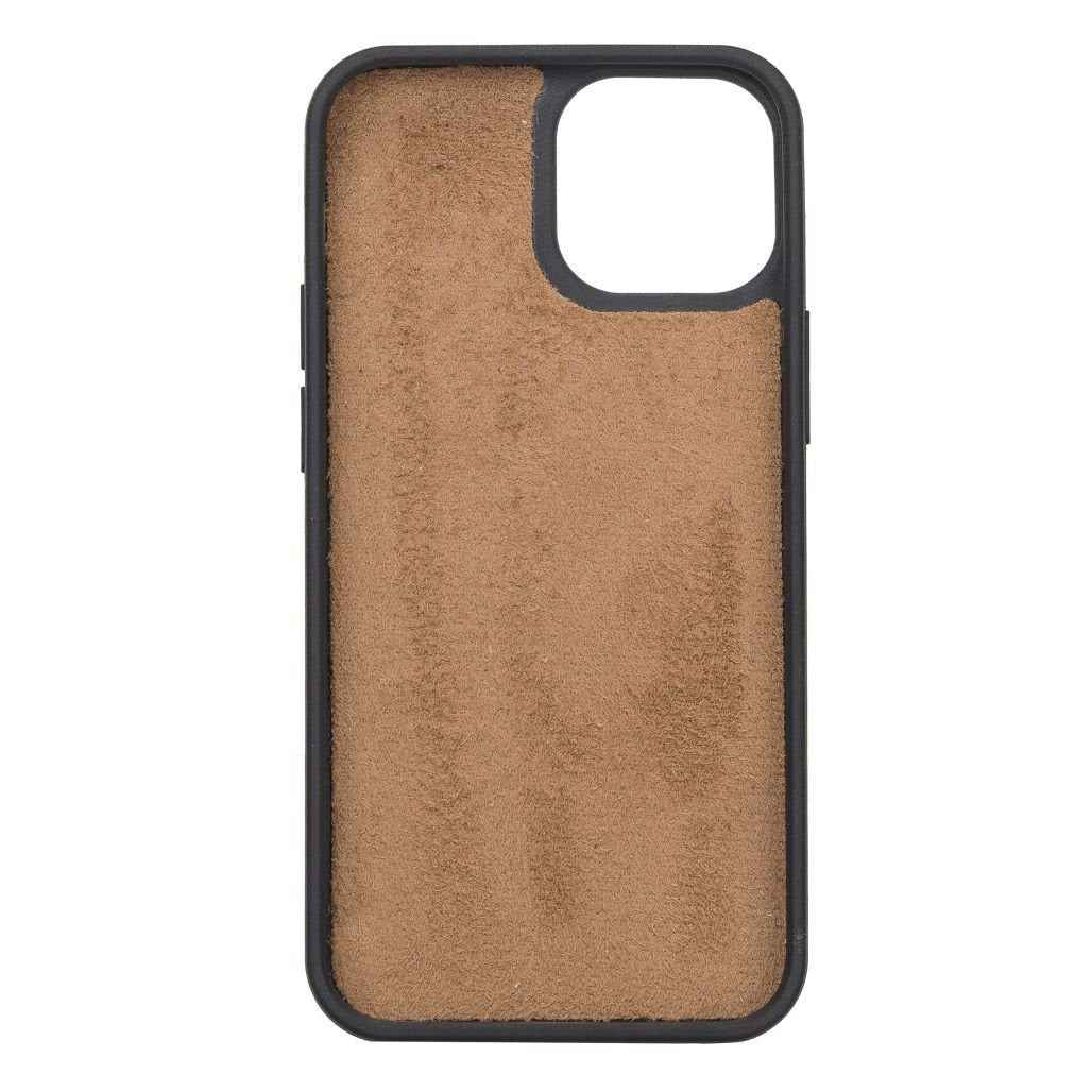 Bayelon Personalized iPhone 13 Mini Leather Detachable Wallet Case with Kickstand