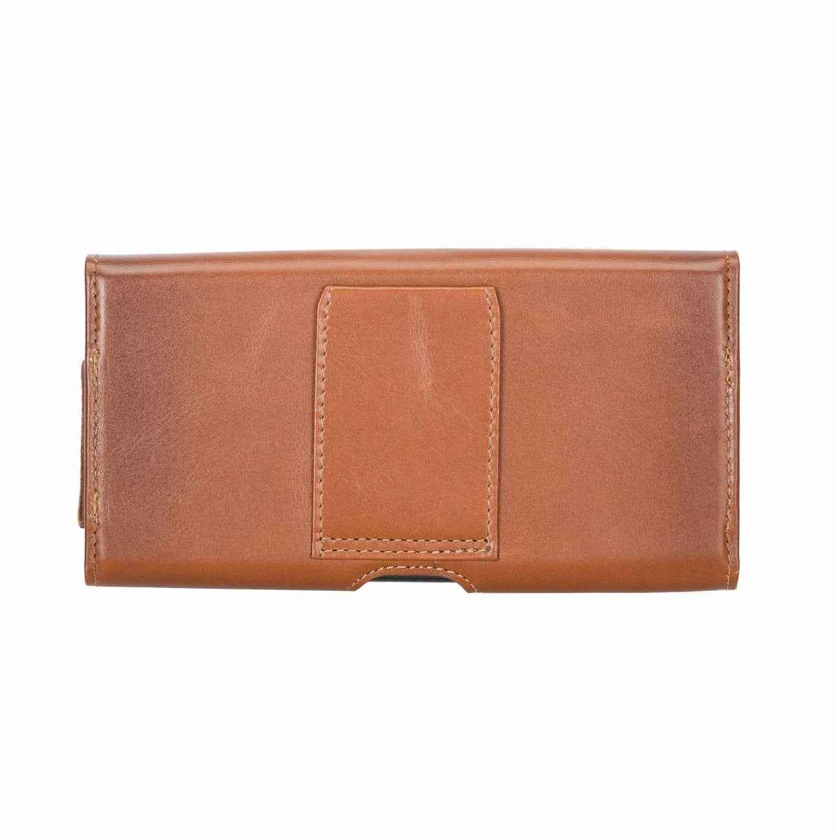 Bayelon Premium Leather Belt Holster Case for iPhone 15 Pro Max, Samsung S23 Ultra