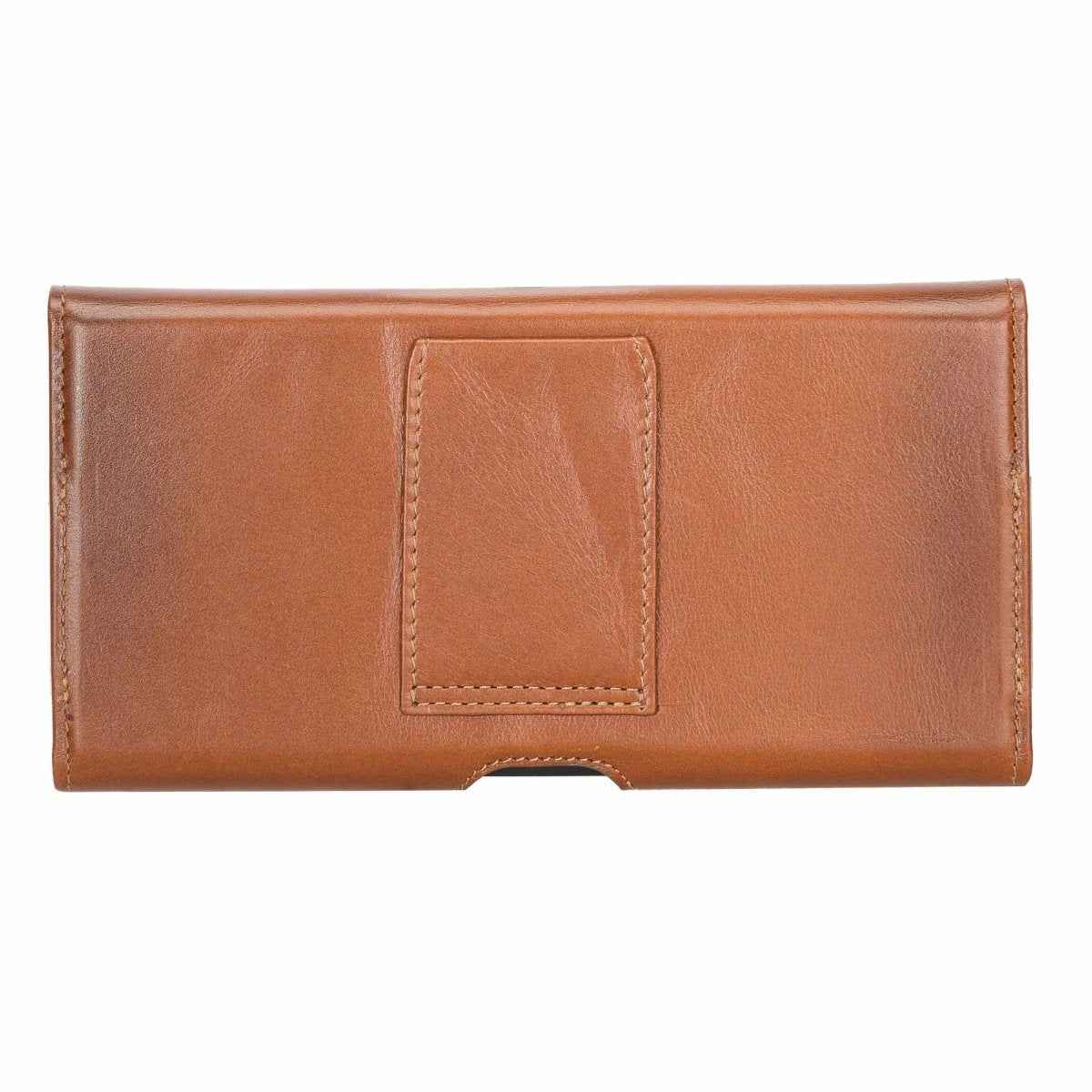 Bayelon Premium Leather Belt Holster Case for iPhone 15 Pro Max, Samsung S23 Ultra