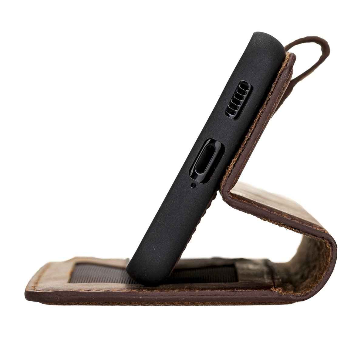 Bayelon Samsung Galaxy S21+ Leather Detachable Wallet Case