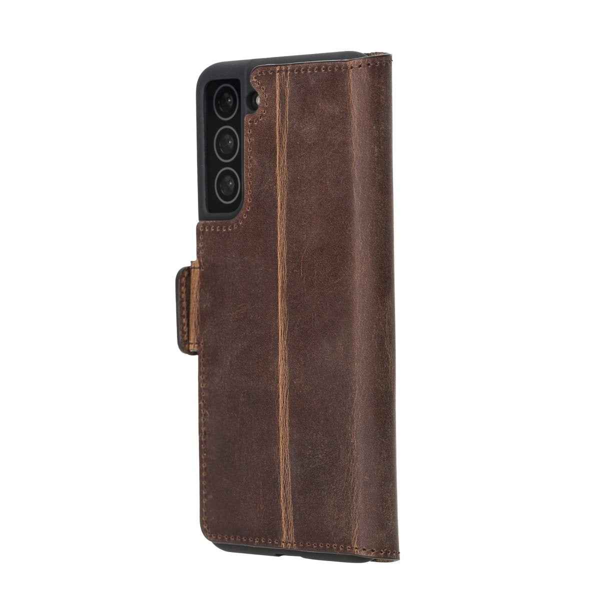 Bayelon Samsung Galaxy S21 Leather Flip Cover Wallet Case