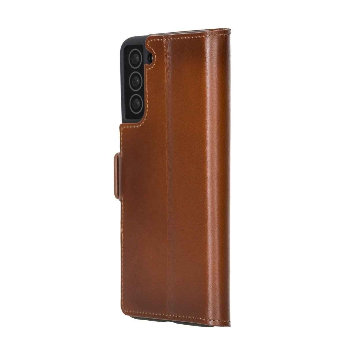Bayelon Samsung Galaxy S21 Plus Leather Flip Cover Wallet Case