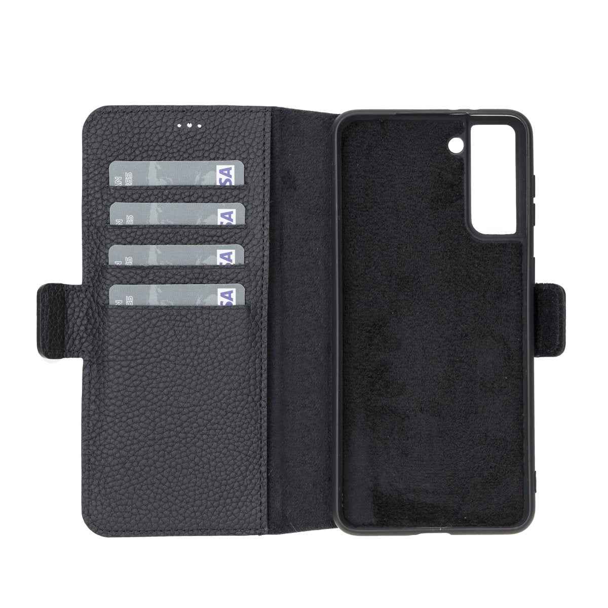 Bayelon Samsung Galaxy S21 Plus Leather Flip Cover Wallet Case